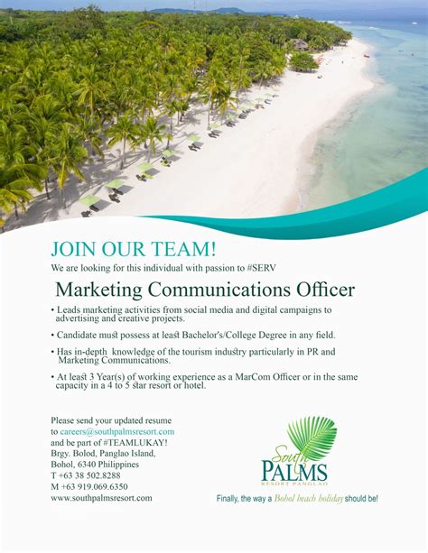 panglao job hiring|Urgent! Job hiring jobs in Panglao, Bohol .